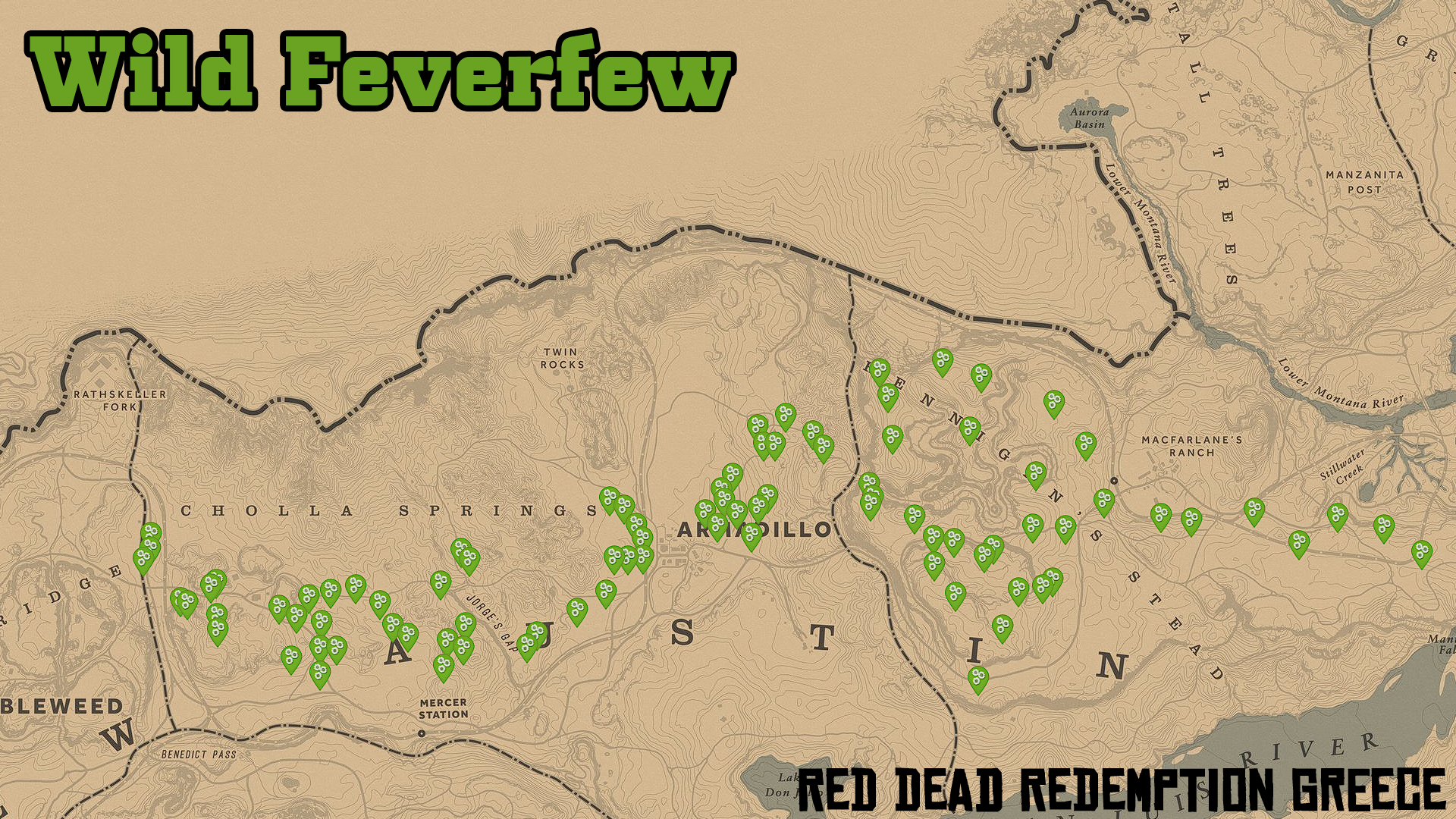 rdr2 wild feverfew