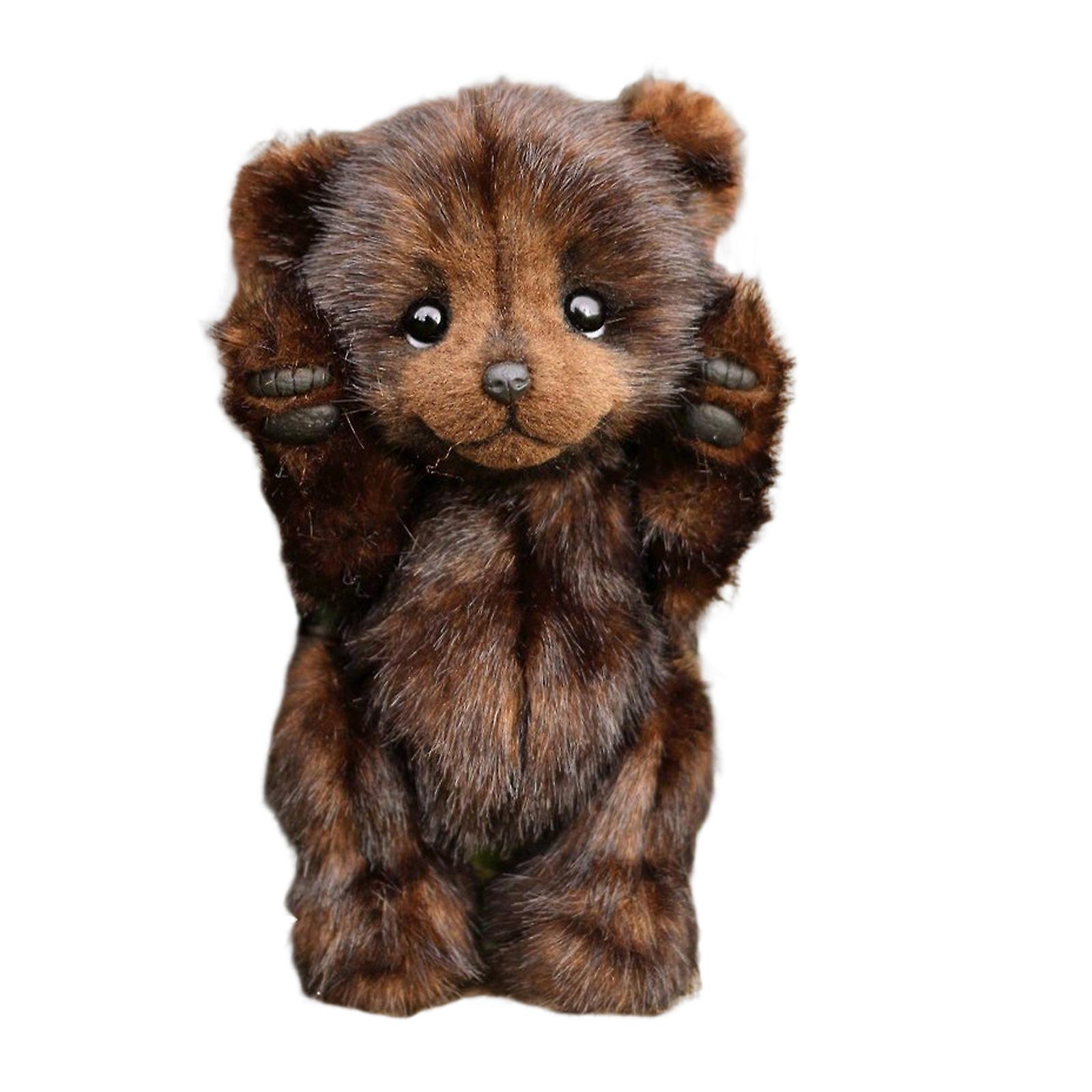 realistic bear plush