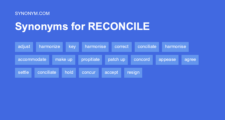 reconciliation synonym