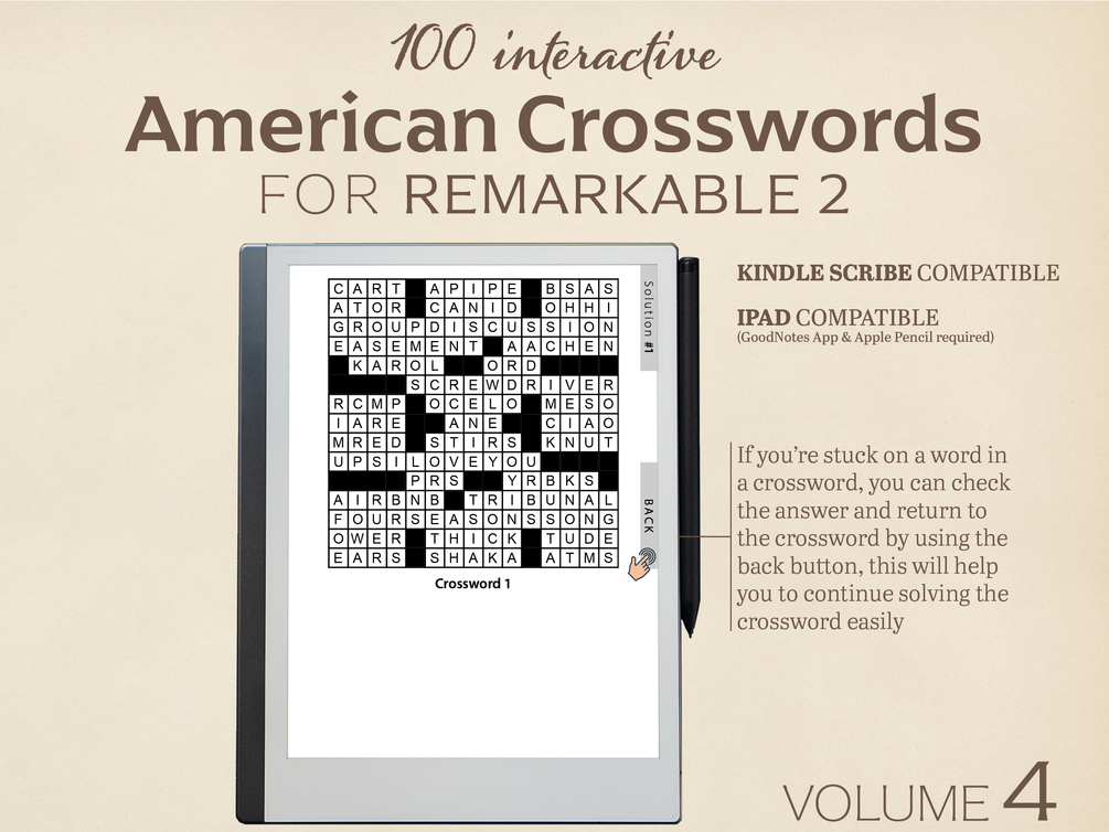 remarkable thing crossword