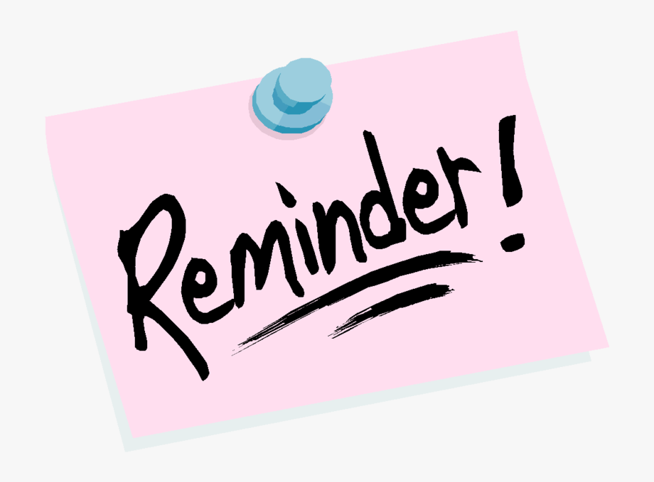 reminder clip art