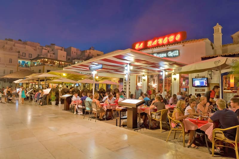 restaurantes albufeira portugal