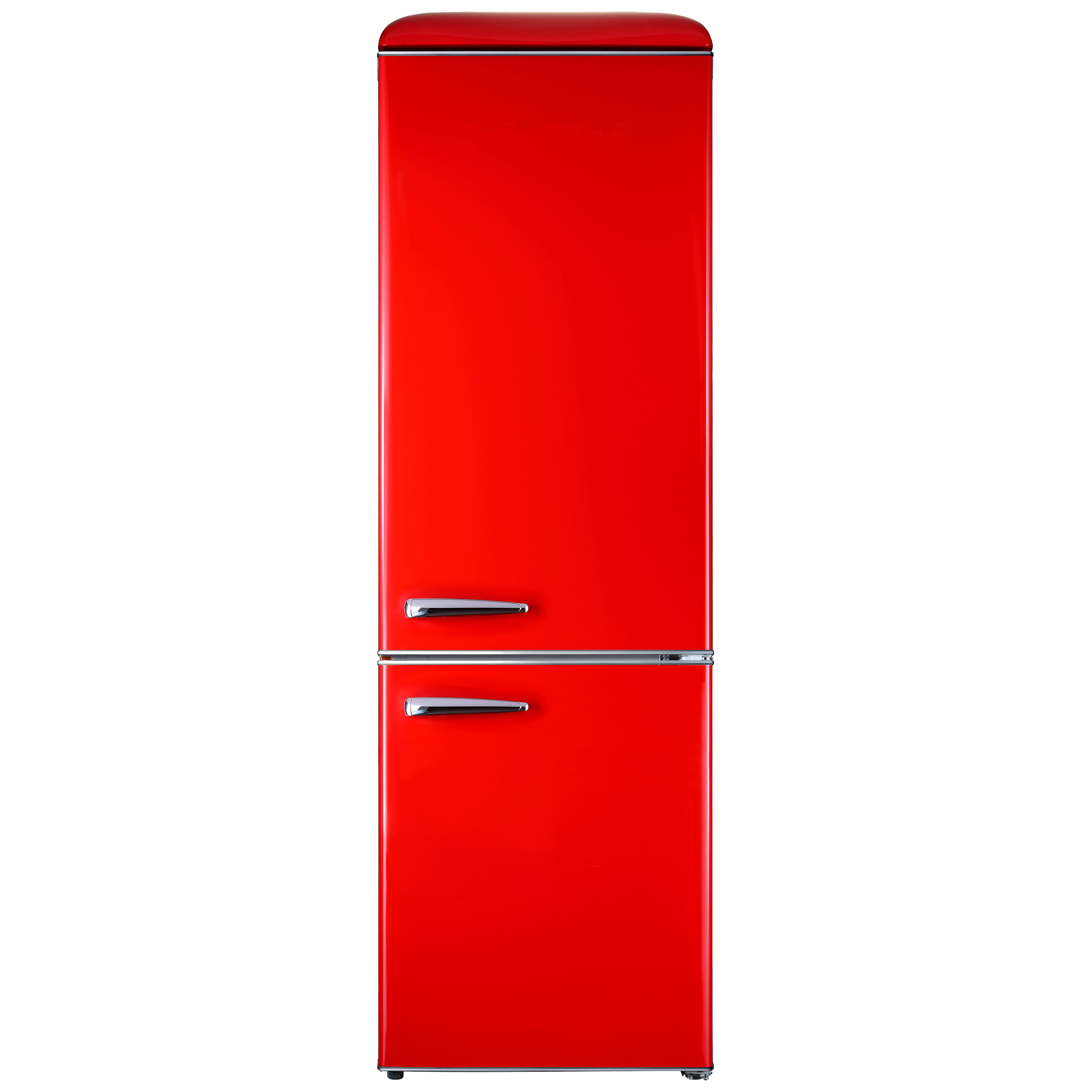 retro refrigerator red