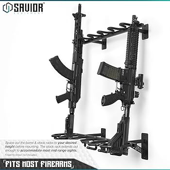 rifle rack wall