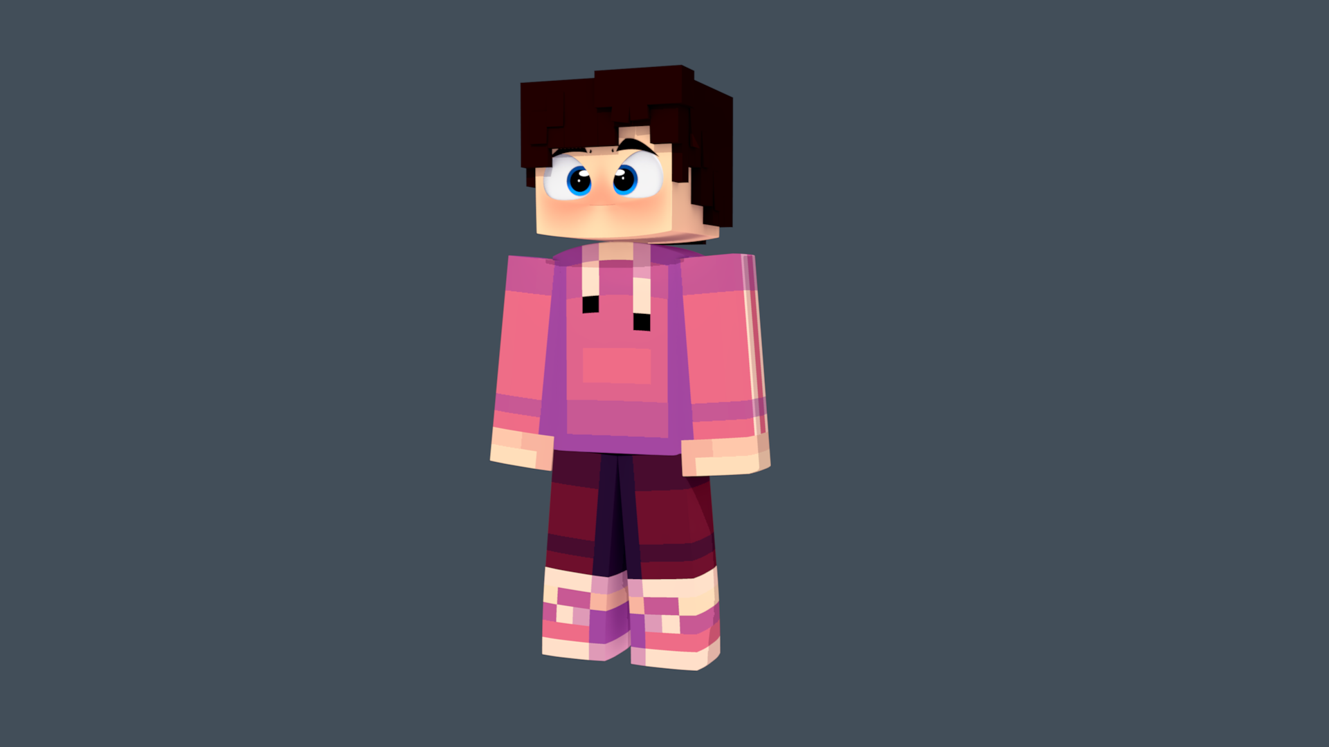 rig c4d minecraft