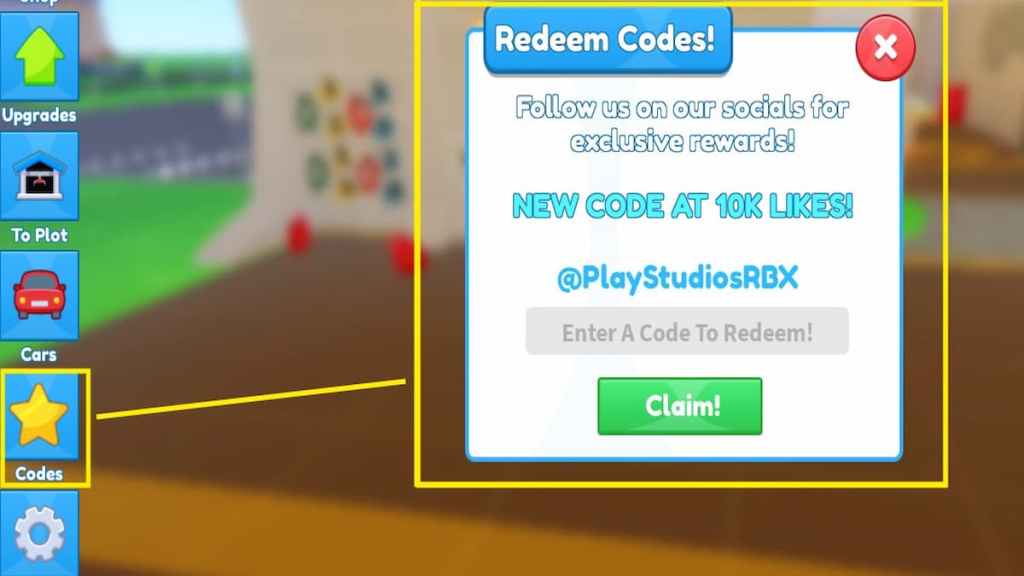 roblox car factory tycoon codes