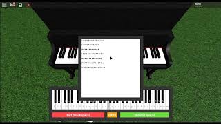 roblox piano music sheets