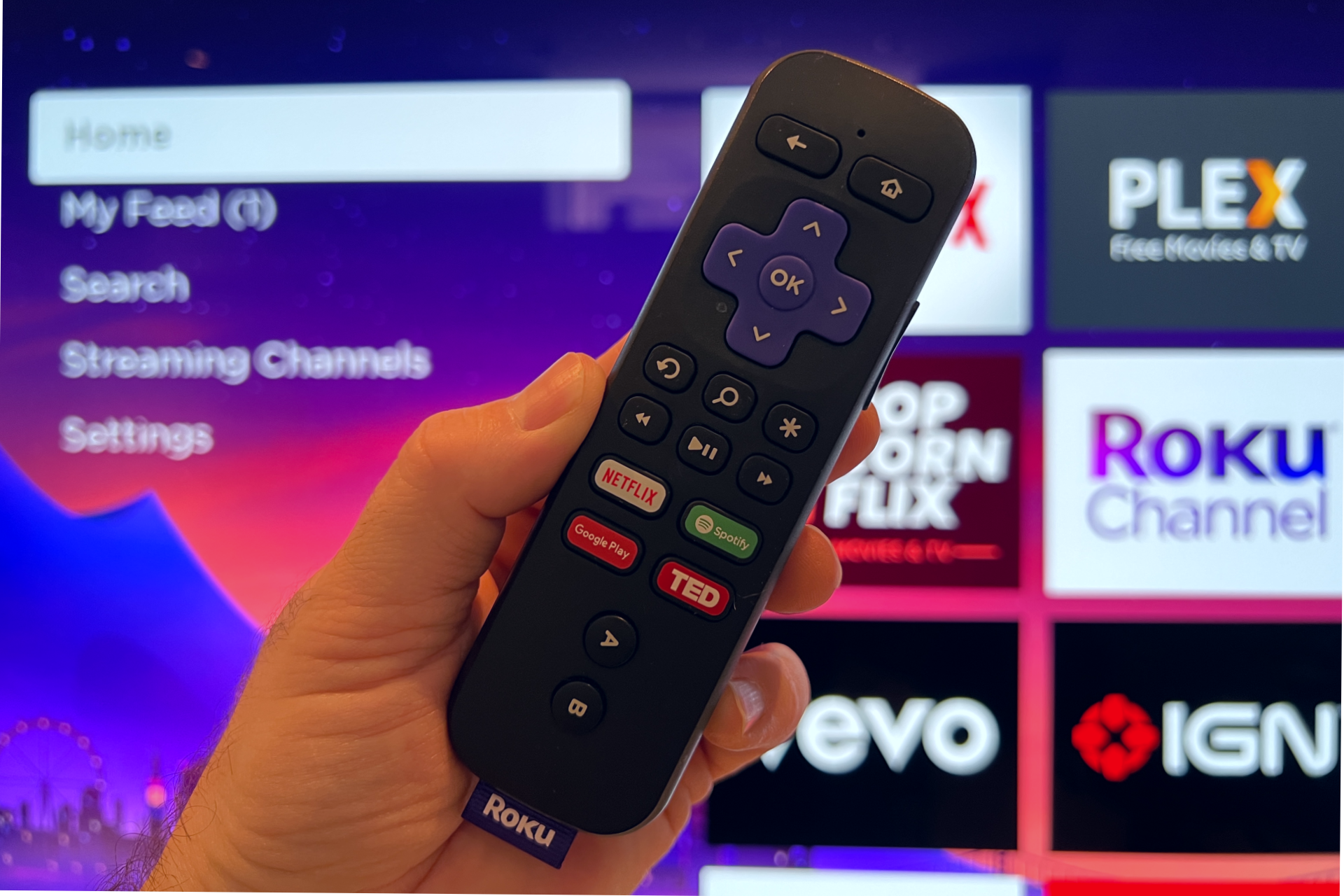 roku remote clicking on its own