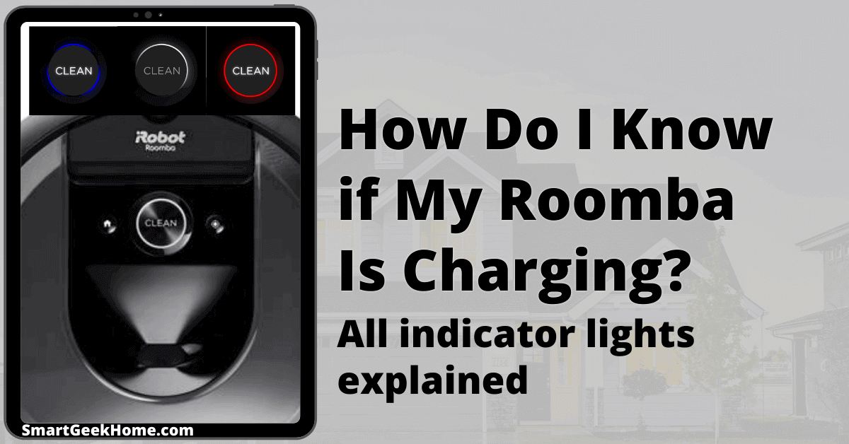 roomba indicator lights