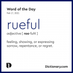 ruefulness definition