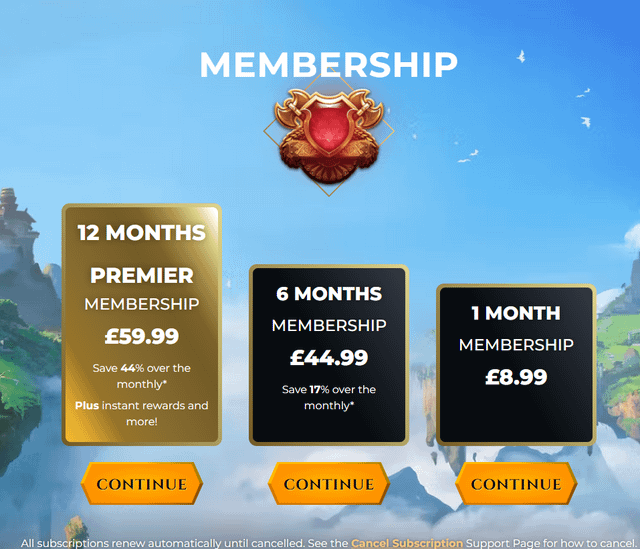 runescape membership