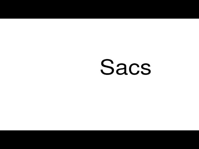 sacs pronunciation