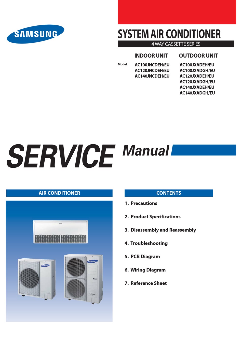 samsung ac unit manual