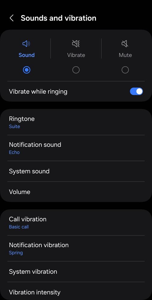 samsung notification sounds