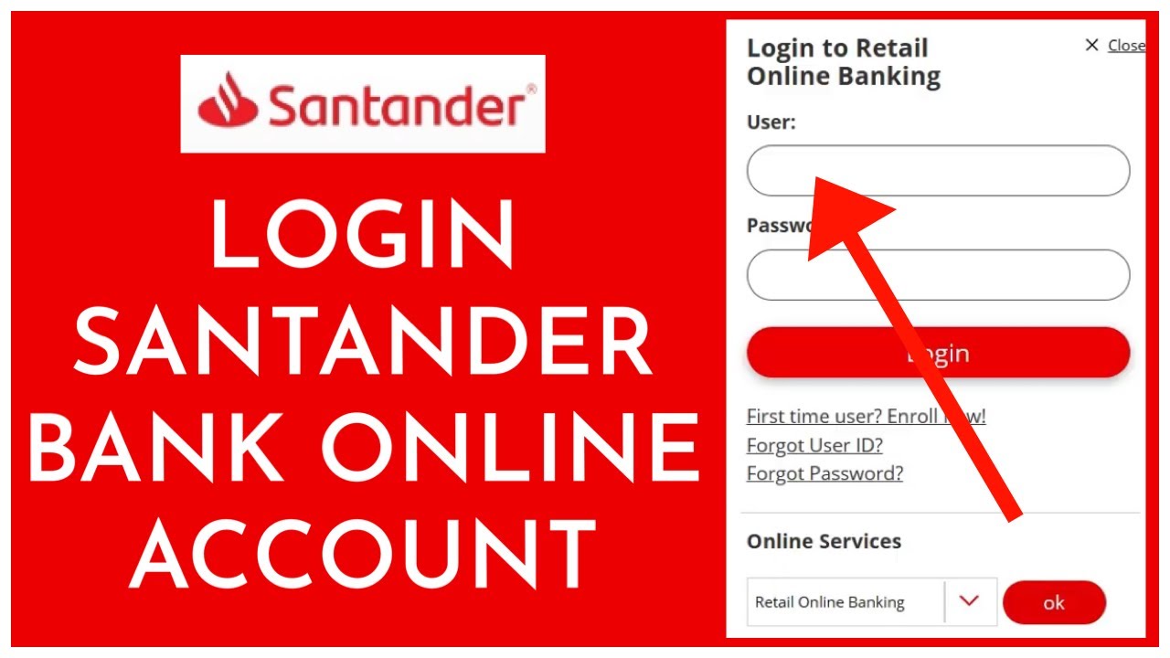 santander online banking login