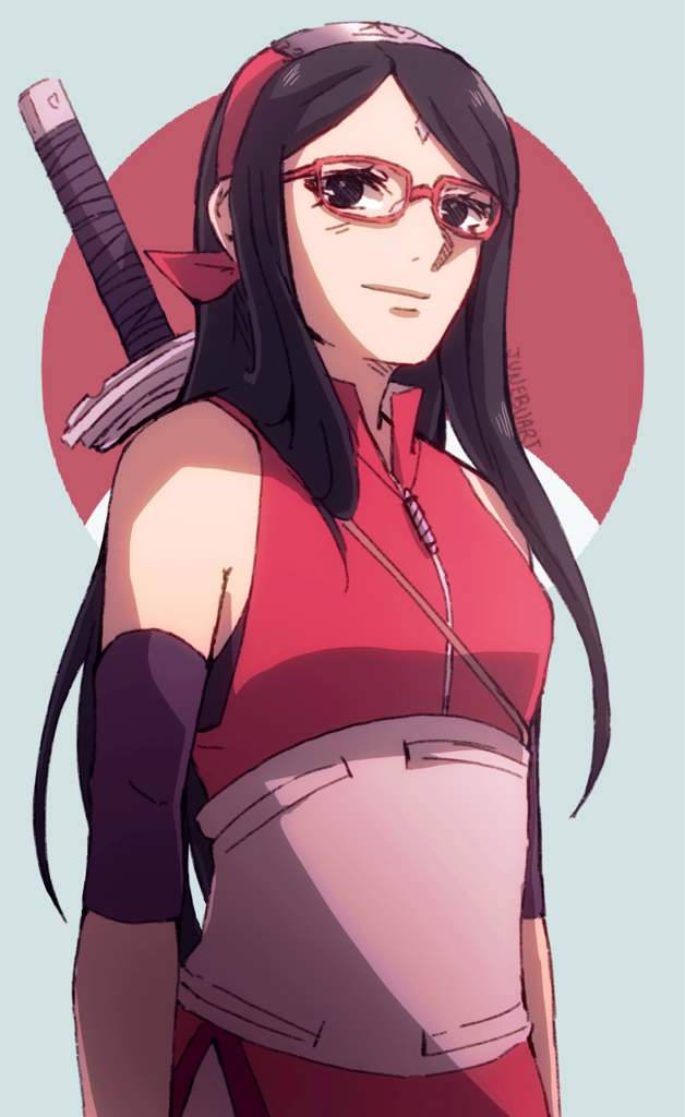 sarada fanart