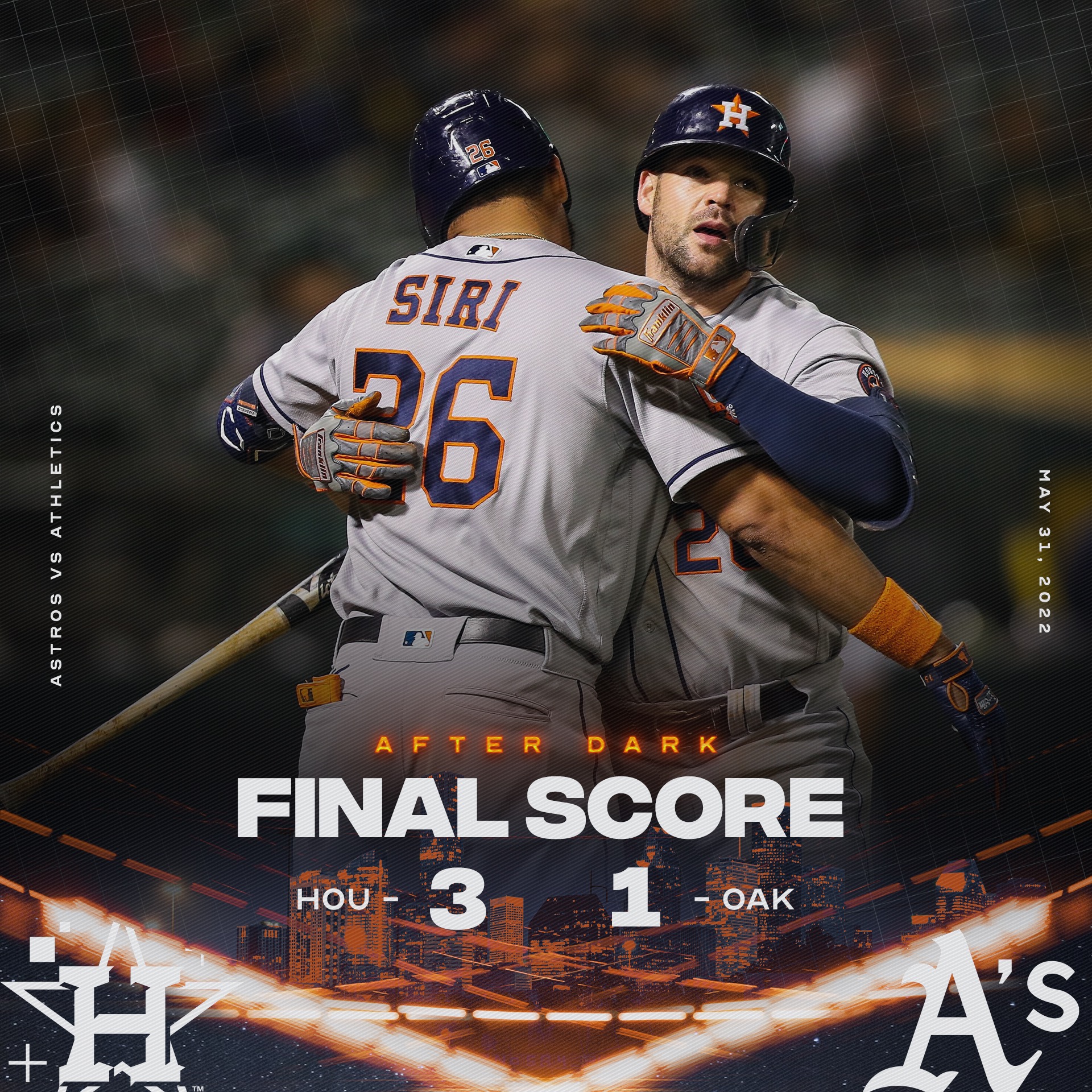 score astros score