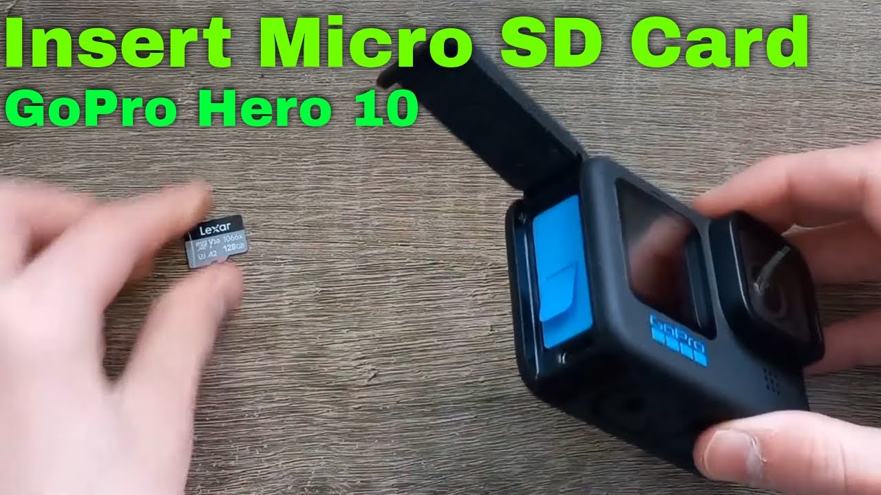 sd card for gopro 10