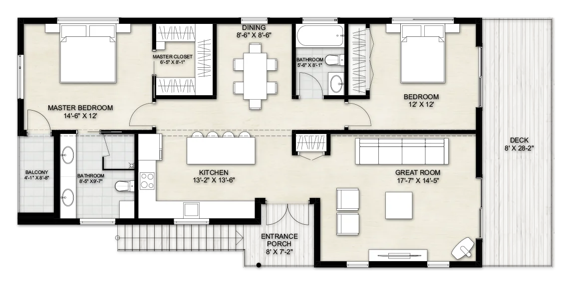 second floor house plan