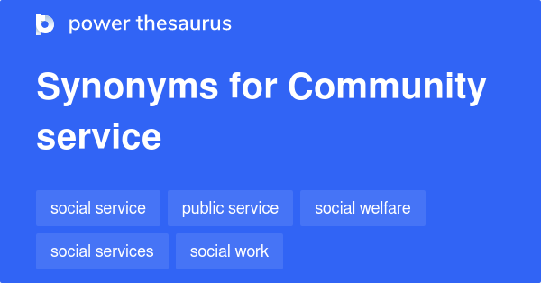 service thesaurus