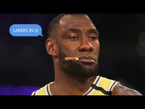 shannon sharpe lakers in 5 compilation