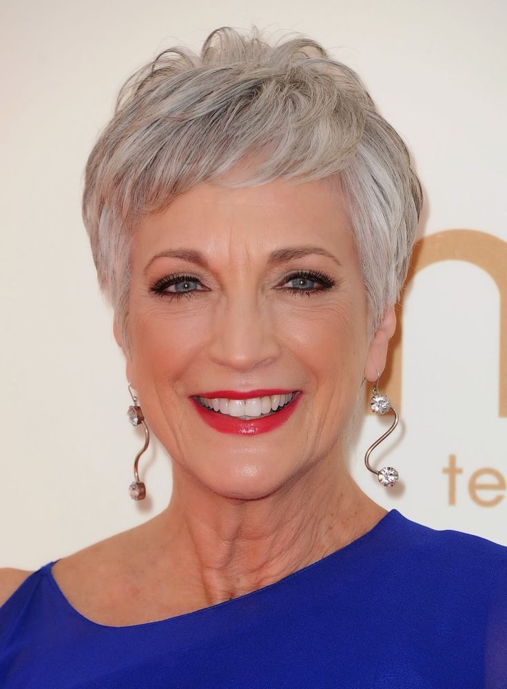 short haircuts on older ladies