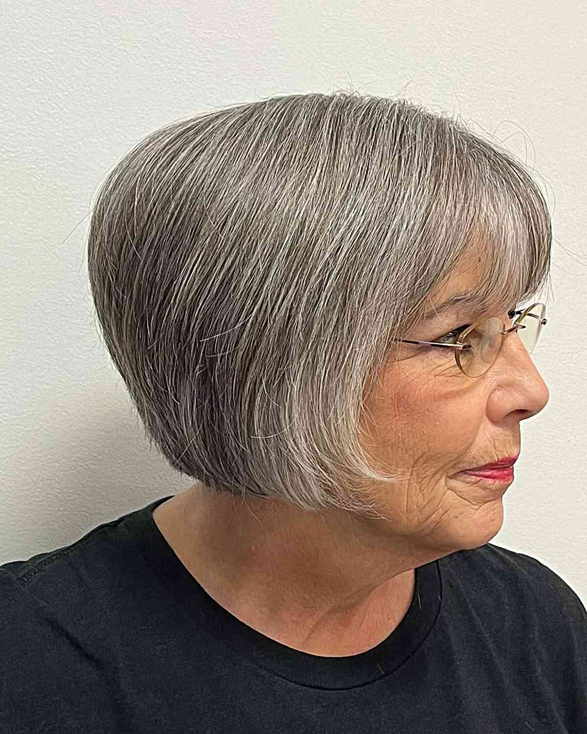short hairstyles for fine hair over 60
