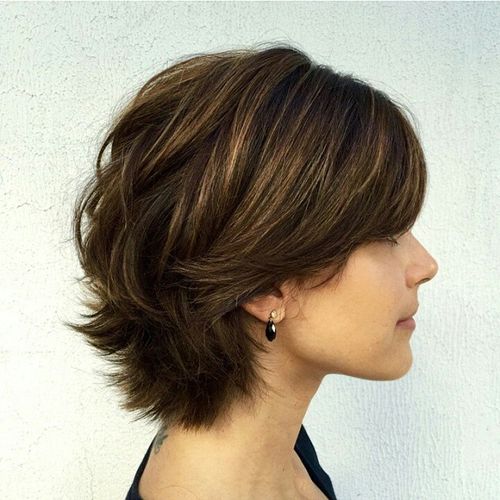 short thick hairstyles