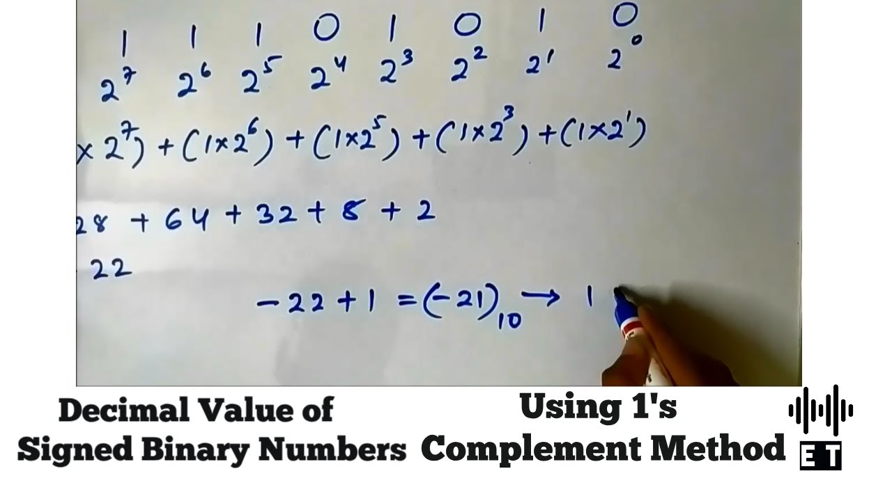 signed binary to decimal