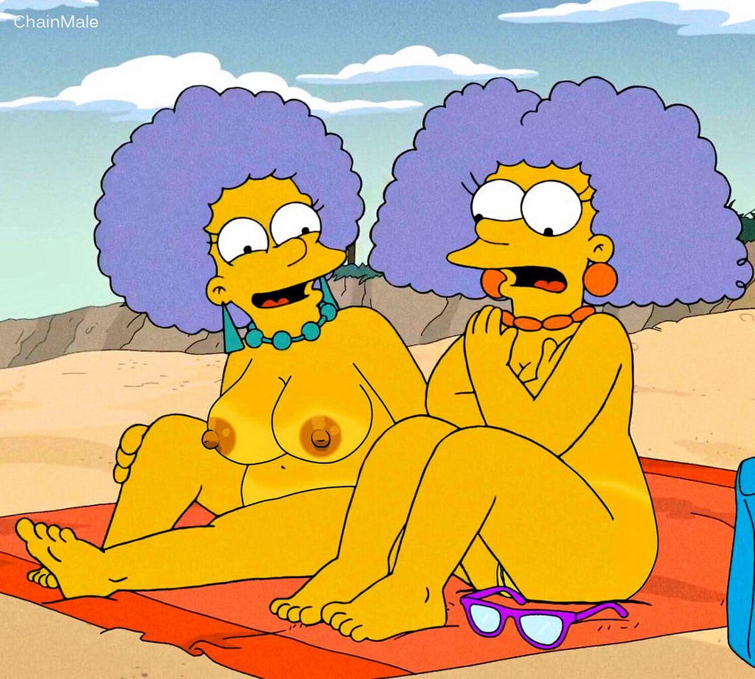 simpsons patty and selma porn