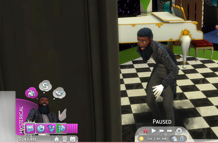 sims 4 hysterical