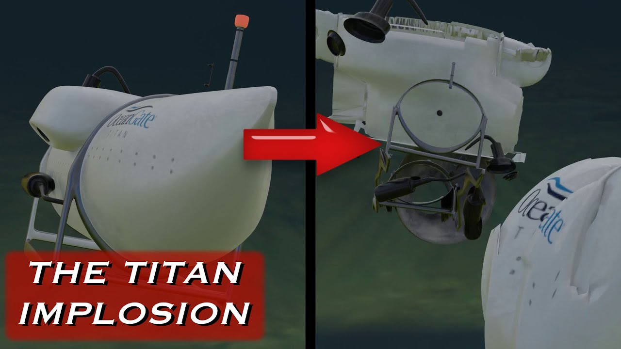 simulation of titan implosion