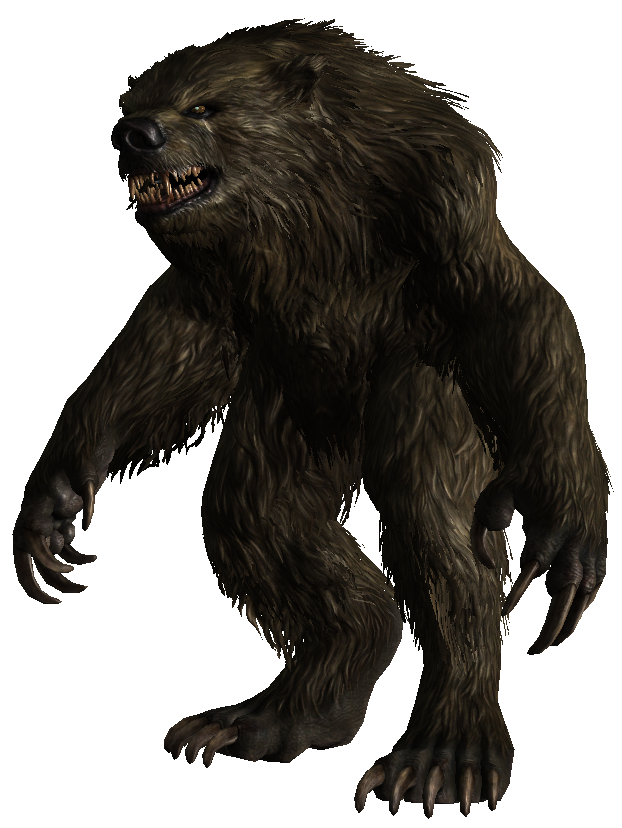 skyrim werebear