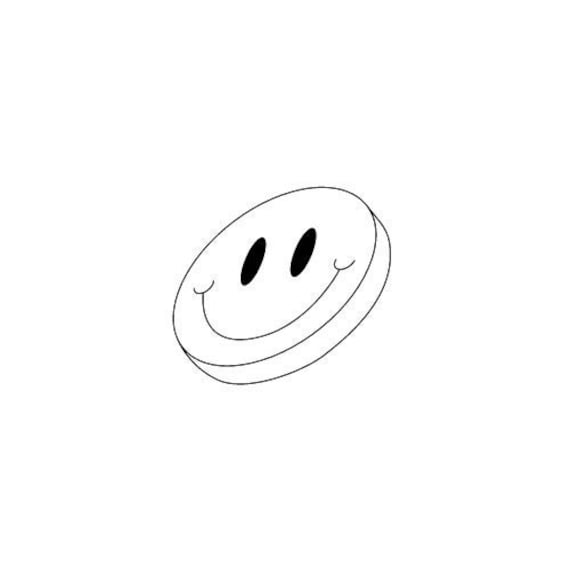 slanted smiley