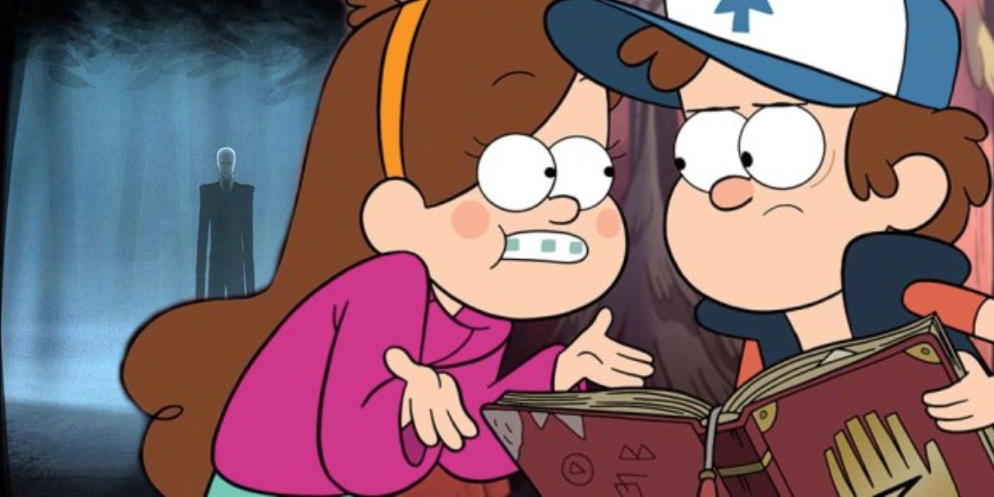 slenderman en gravity falls