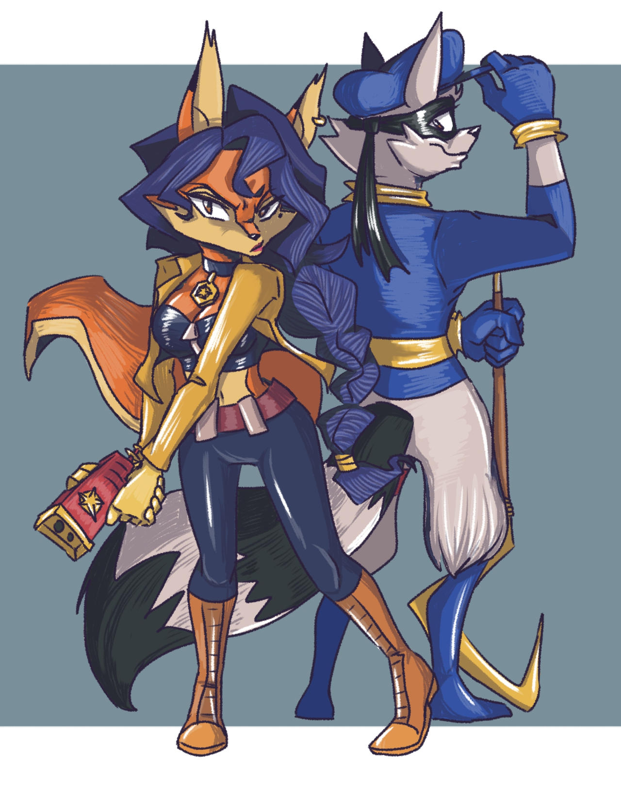 sly and carmelita