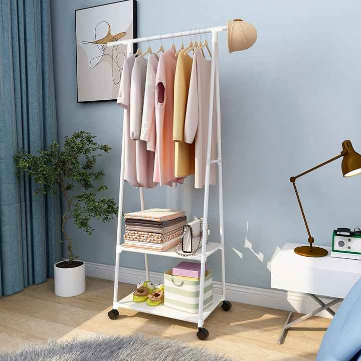 small clothes rack