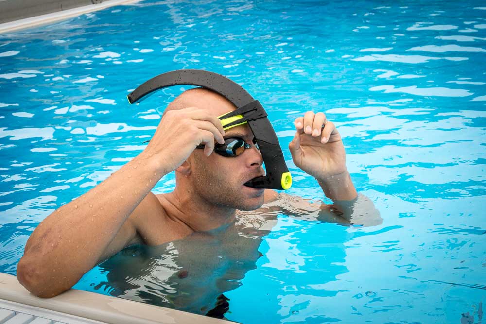 snorkel for swimming laps