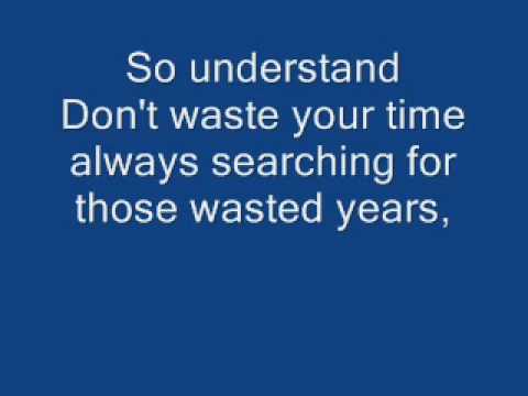 song lyrics wasted years jimmy swaggart