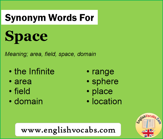 space synonym