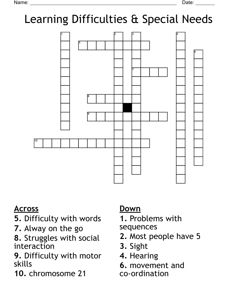 special skill crossword clue 5 letters