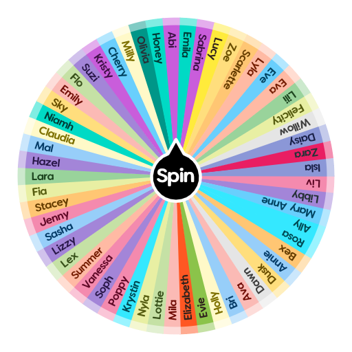 spinner wheel of names
