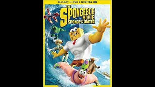 spongebob movie out of water dvd