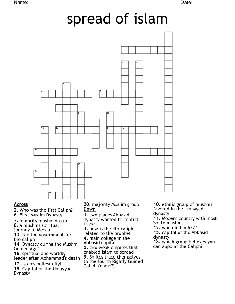 spread crossword clue