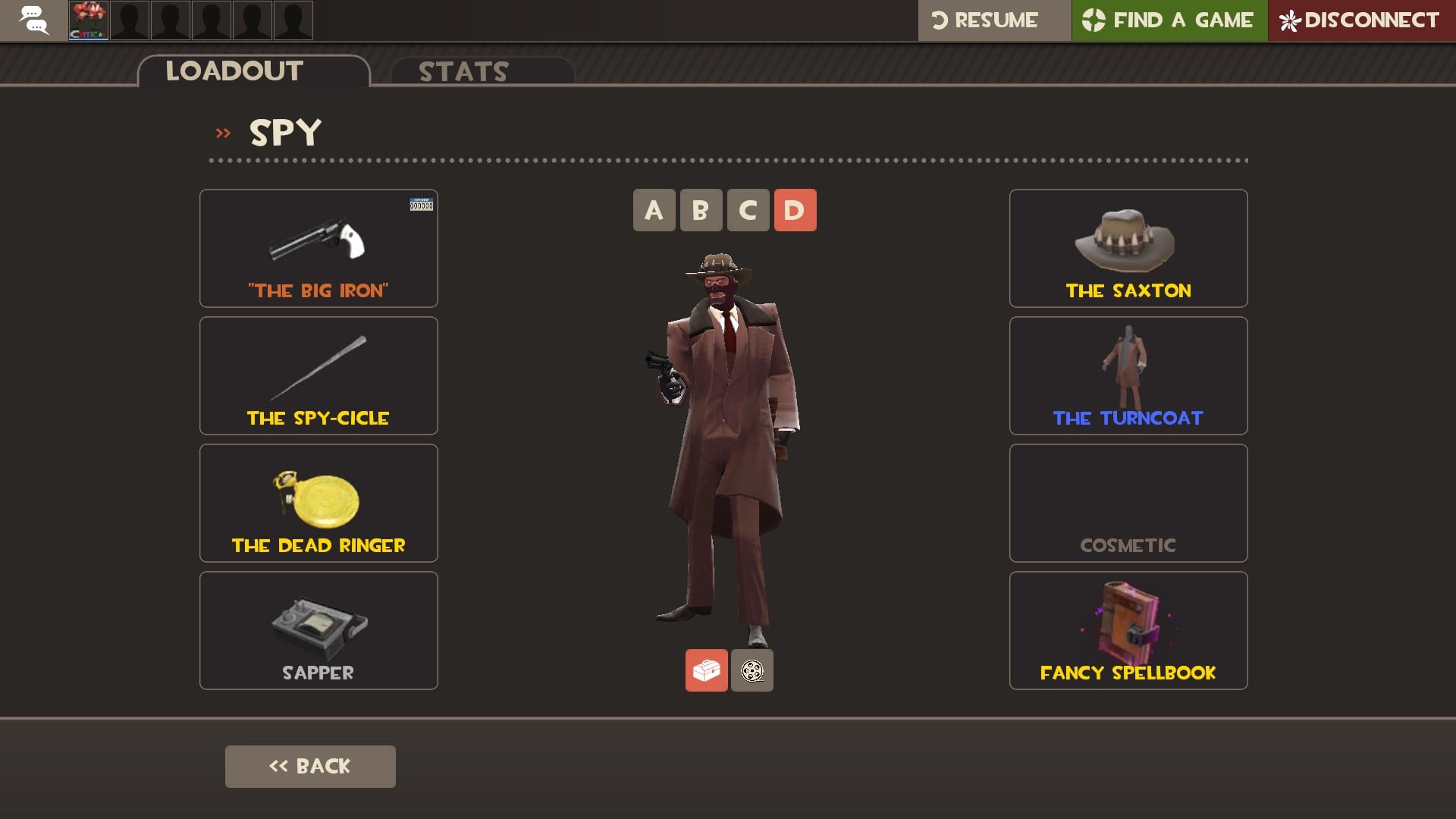 spy cosmetics tf2