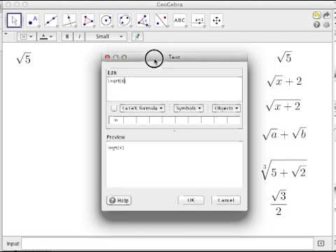 square root in latex