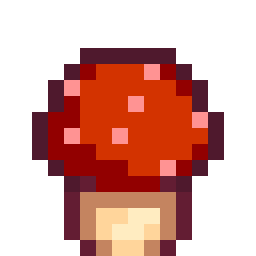 stardew valley red mushroom