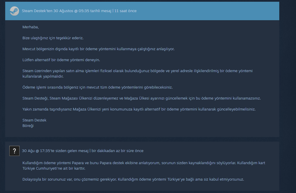 steam bölge değiştirme