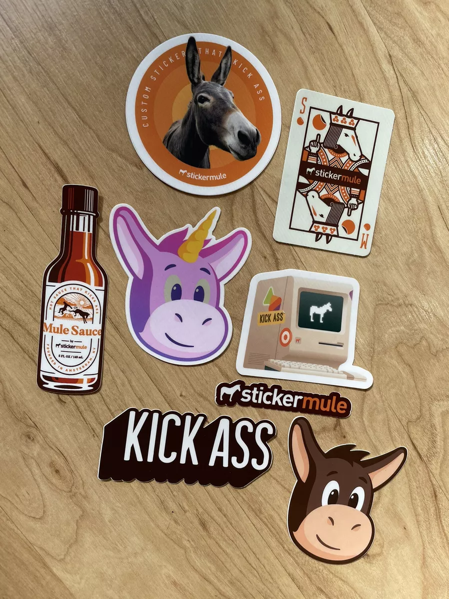 sticker mule