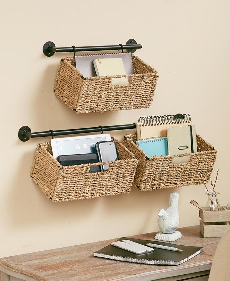 storage basket wall